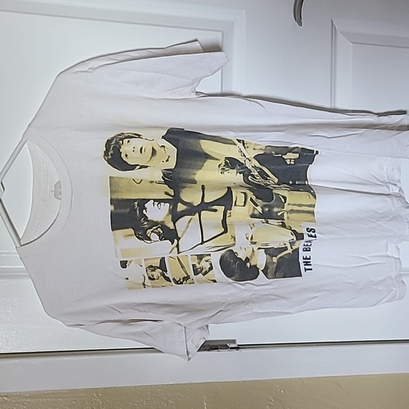 T-shirt Vintage The Beatles 2007 - Gris, Taille L, Homme